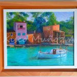 Óleo Pincel - Llaut Calo den Boira Cala Figuera - Mallorca